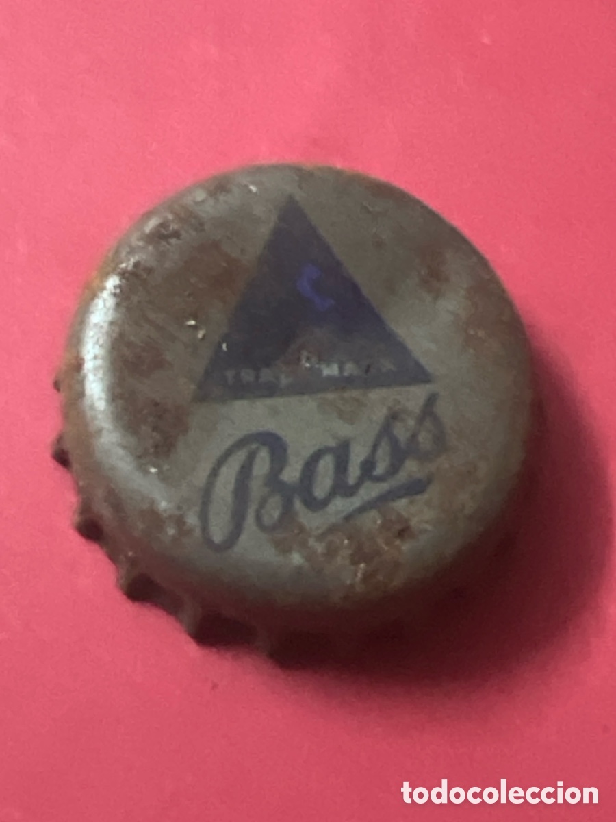 Coleccionismo de cervezas: T4/X130/H1. CHAPA CERVEZA ANTIGUA - BASS - REINO UNIDO