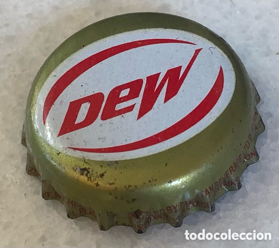 Coleccionismo de cervezas: BOTTLE CAP CHAPA TAP&Oacute;N CORONA REFRESCO MOUNTAIN DEW (PEPSICO). PAKISTAN ---LOTE N. 1355--CARMANJO