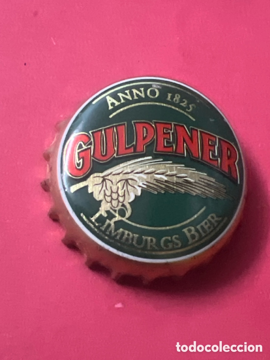 Coleccionismo de cervezas: T4/X122/H6. CHAPA CERVEZA - Pa&iacute;ses Bajos - Gulpener Limburgs Bier Anno 1825