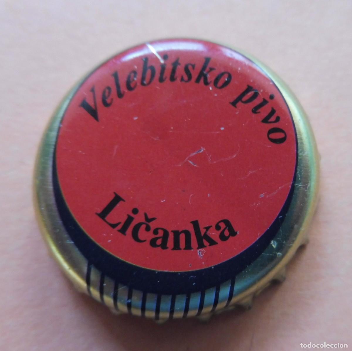 Coleccionismo de cervezas: TAP&Oacute;N CORONA - CHAPA CERVEZA, BEER, BOTTLE CAP - VELEBITSKO PIVO - LICANKA - CROACIA