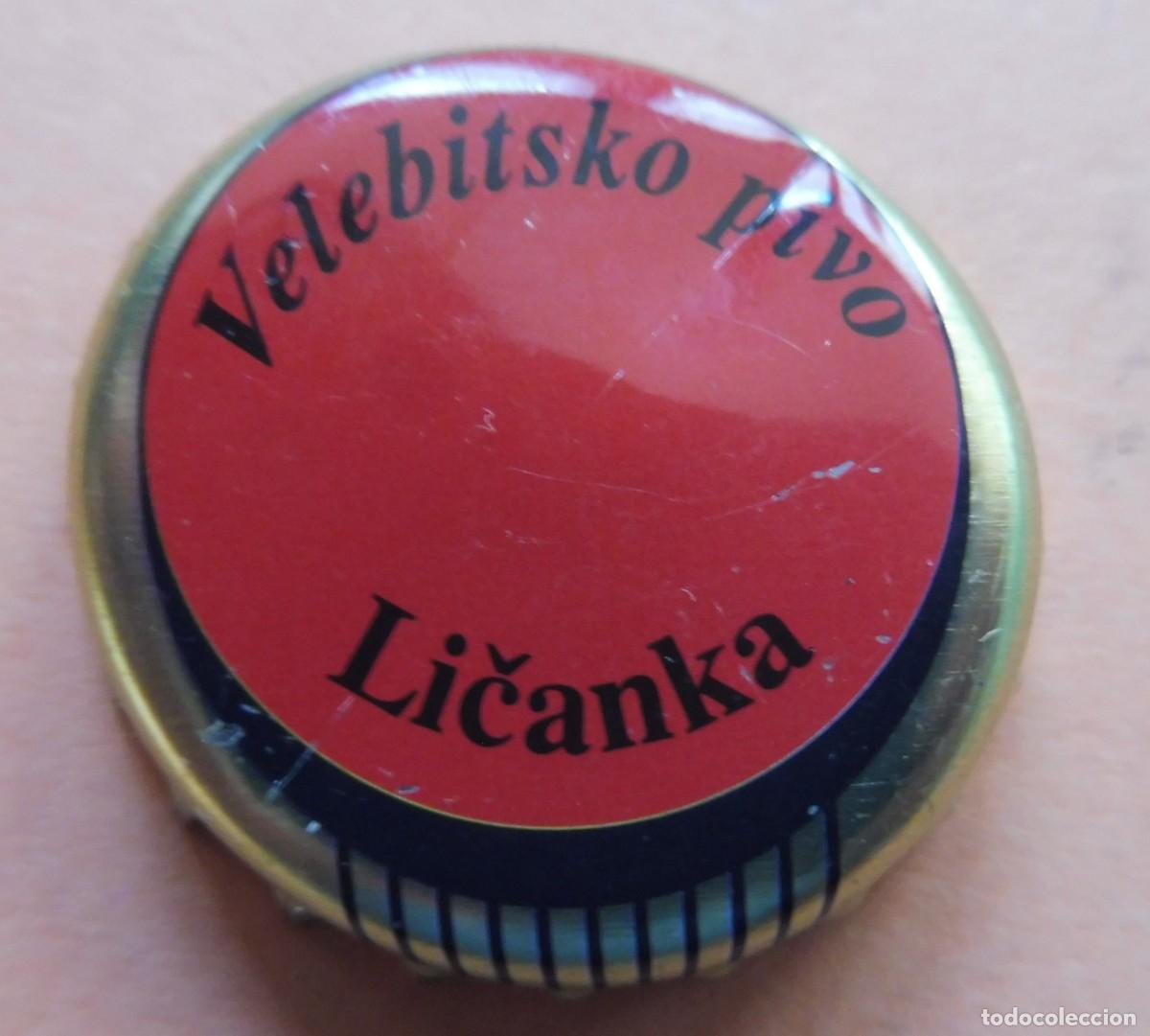 Coleccionismo de cervezas: TAP&Oacute;N CORONA - CHAPA CERVEZA, BEER, BOTTLE CAP - VELEBITSKO PIVO - LICANKA - CROACIA