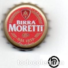 Coleccionismo de cervezas: chapa - cerveza - ITALIA - Moretti