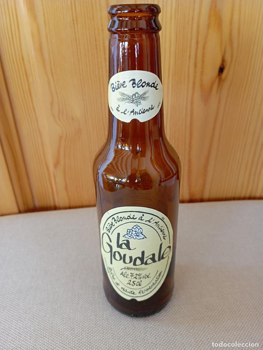 Coleccionismo de cervezas: BOTELLA CERVEZA LA GOUDALE VACIA