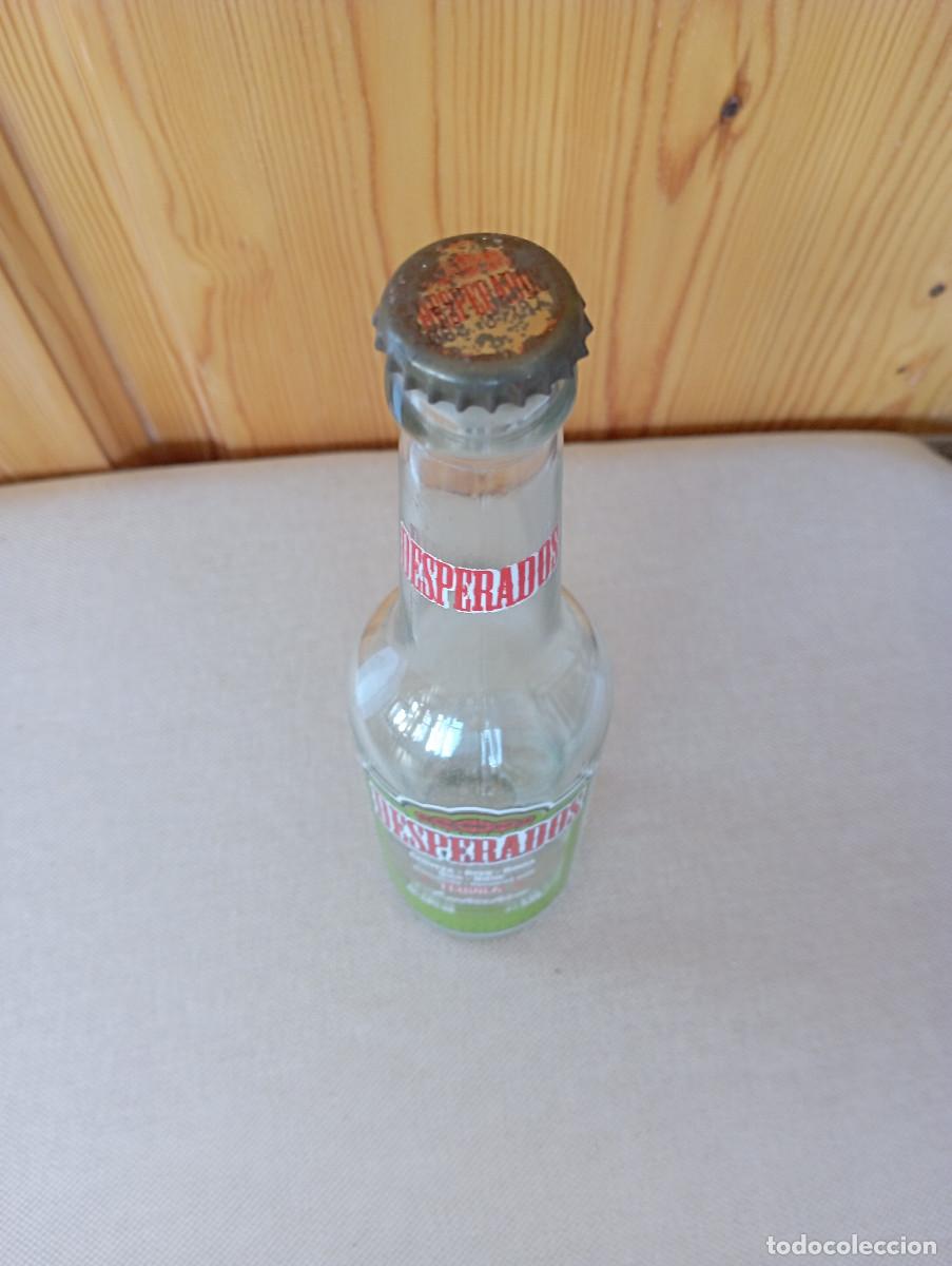 Coleccionismo de cervezas: BOTELLA CERVEZA DESPERADOS VACIA CON CHAPA