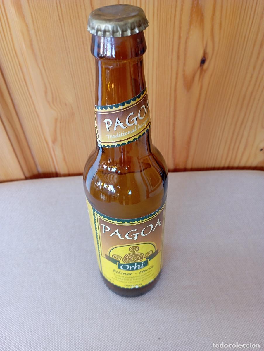 Coleccionismo de cervezas: BOTELLA CERVEZA PAGOA ORH&Iacute; VACIA CON CHAPA
