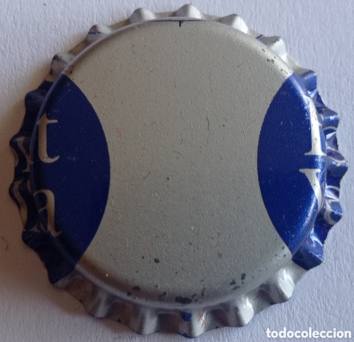 Coleccionismo de cervezas: TAP&Oacute;N CORONA AGUA FONTECELTA VELLA ERROR
