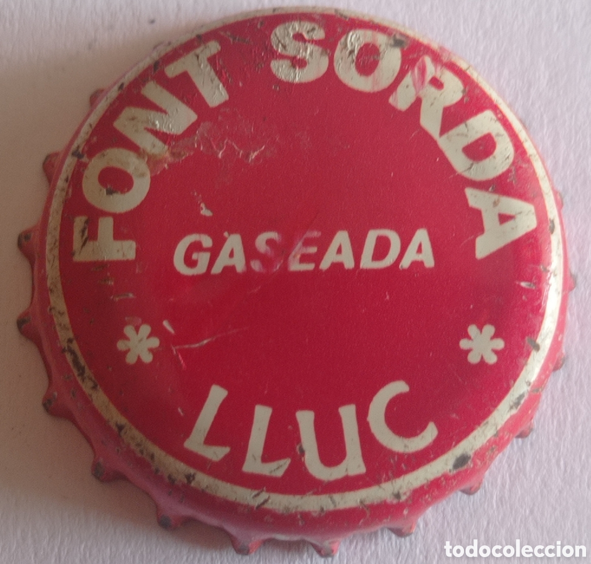 Coleccionismo de cervezas: TAP&Oacute;N CORONA AGUA FONTECELTA SORDA FTE IPAC