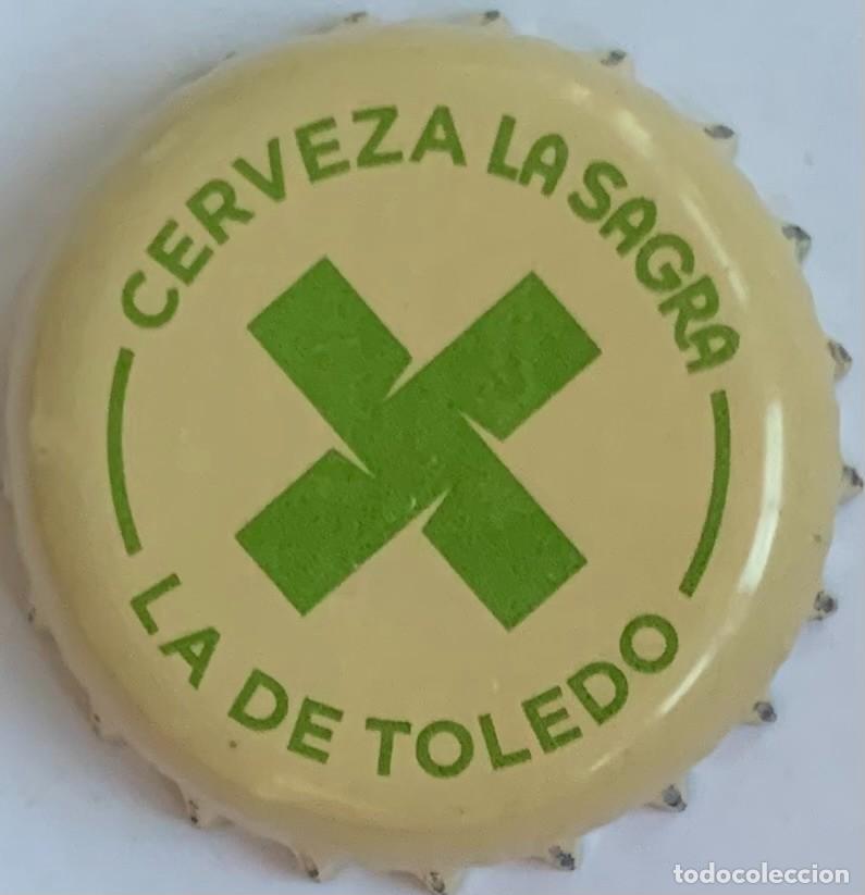 Coleccionismo de cervezas: Chapa de cerveza La Sagra Sin gluten