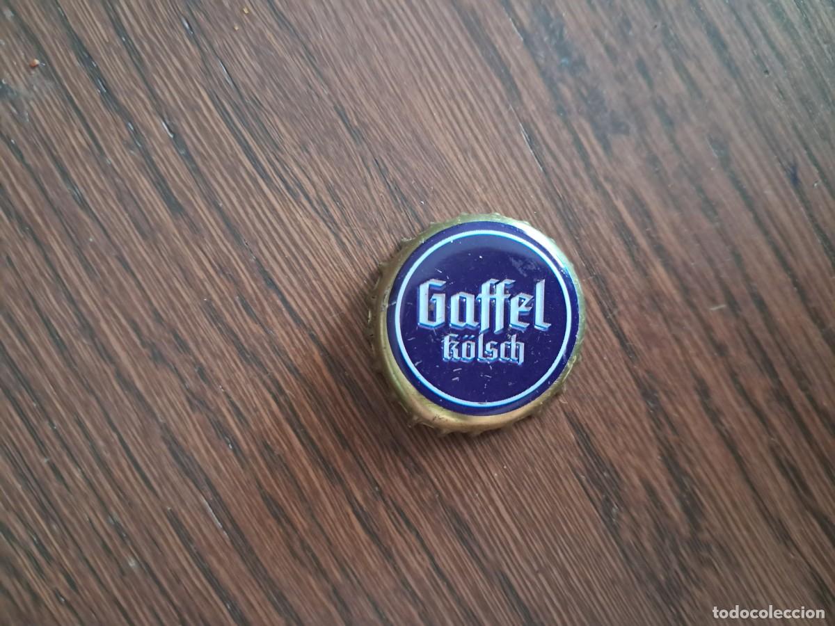 Coleccionismo de cervezas: chapa tap&oacute;n corona de cerveza, Gaffel, K&ouml;lsch.