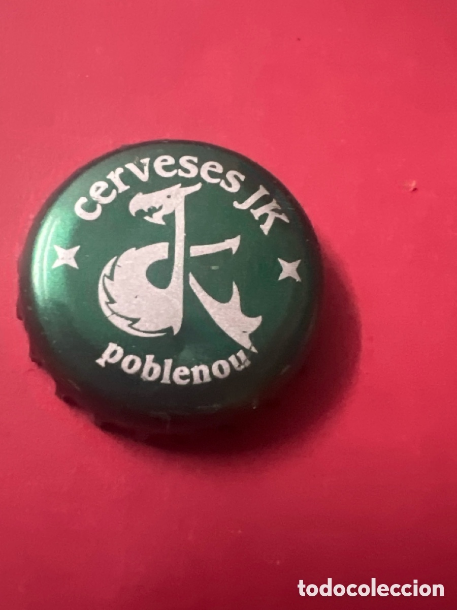 Coleccionismo de cervezas: T4/X123/A4. CHAPA CERVEZA - ESPA&Ntilde;A - Cerveses JK Poblenou