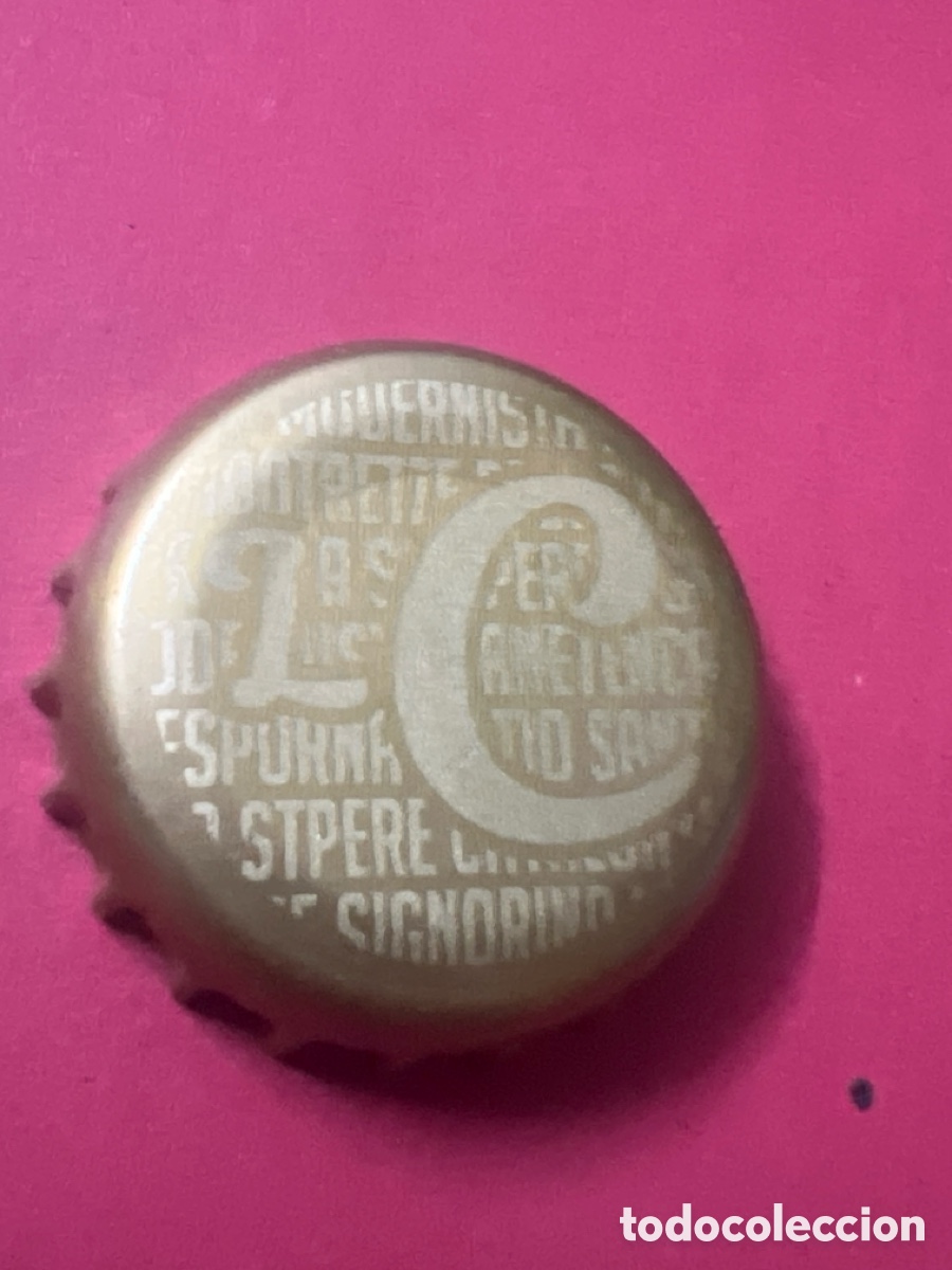 Coleccionismo de cervezas: T4/X123/B2. CHAPA CERVEZA - ESPA&Ntilde;A - LC MODERNISTA 100TRETZE CANETENCA TIO ESPURNA STPERE SIGNORINA