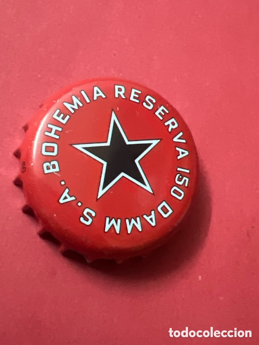 Coleccionismo de cervezas: T4/123/E5. CHAPA CERVEZA - Bohemia Reserva 150 Damm S.A.