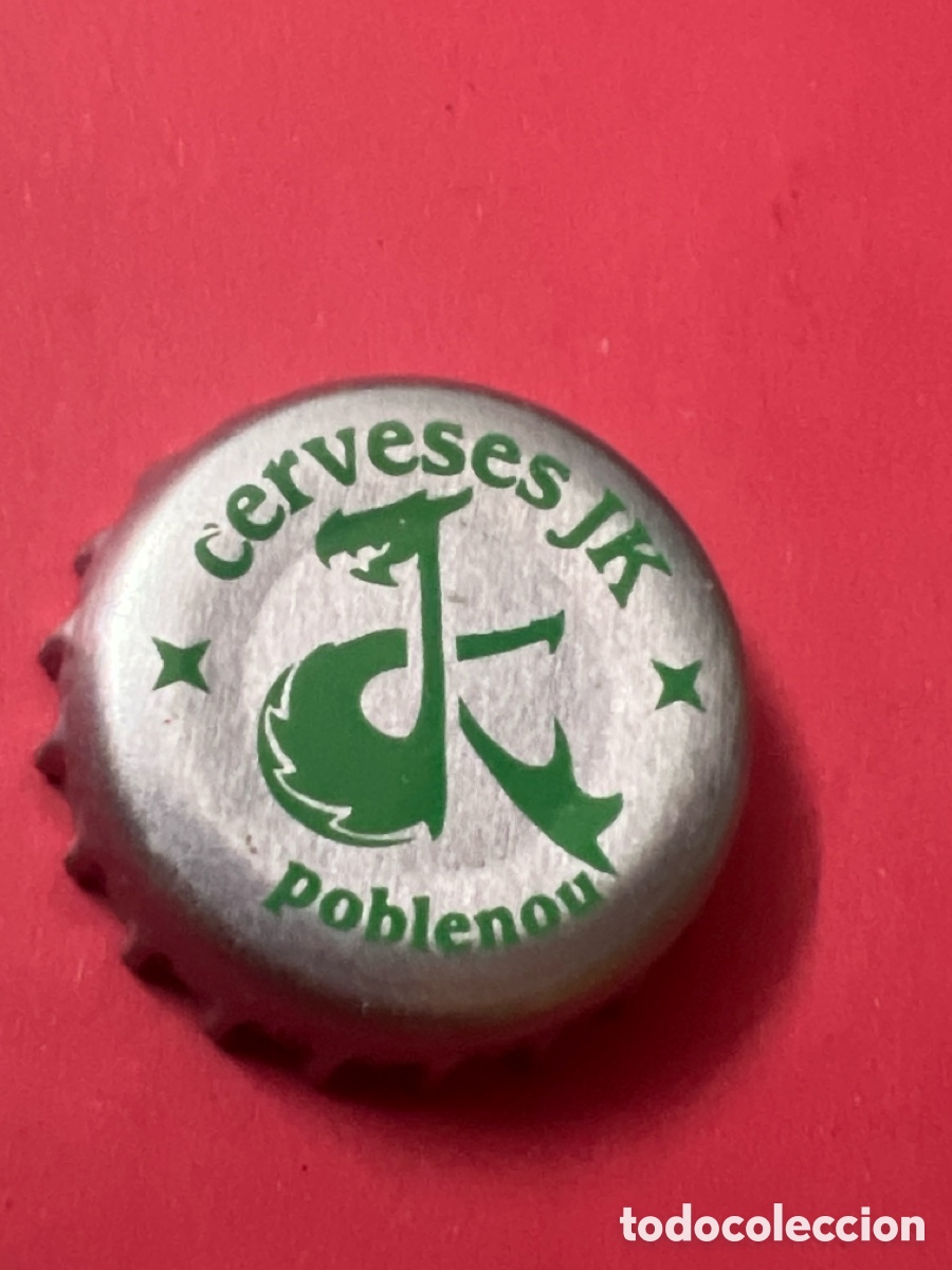 Coleccionismo de cervezas: T4/X123/E6. CHAPA CERVEZA - Cerveses JK poblenou