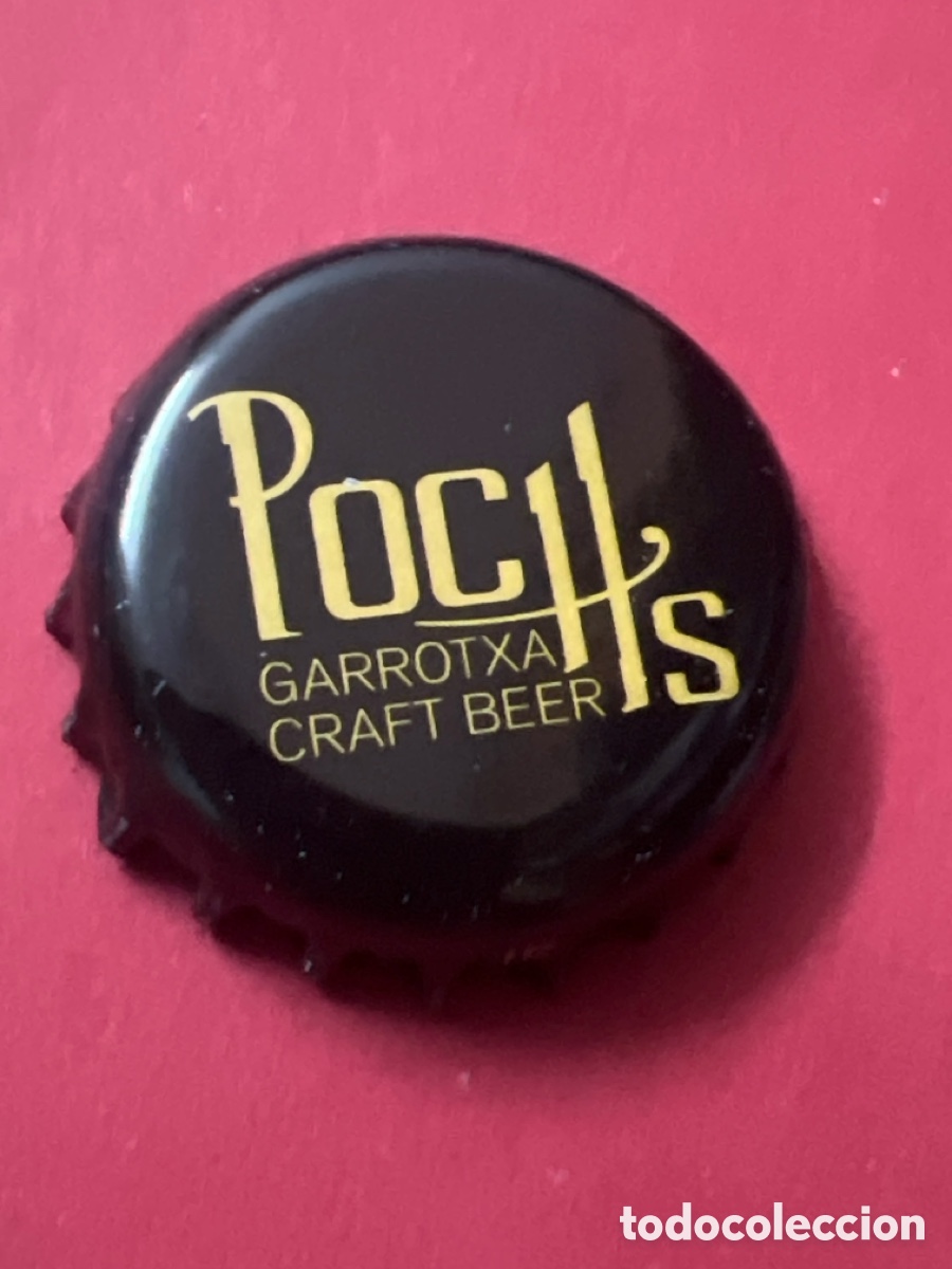 Coleccionismo de cervezas: T4/X123/F6. CHAPA CERVEZA - Pochs Garrotxa Craft Beer