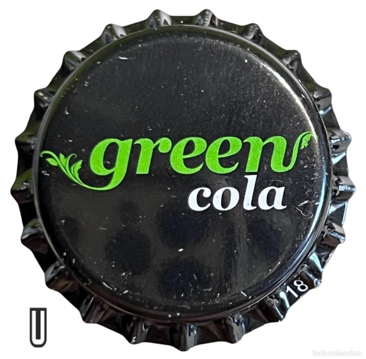 Coleccionismo de cervezas: TAPON CORONA CHAPA BOTTLE CAP KRONKORKEN CAPSULE TAPPI GREEN COLA