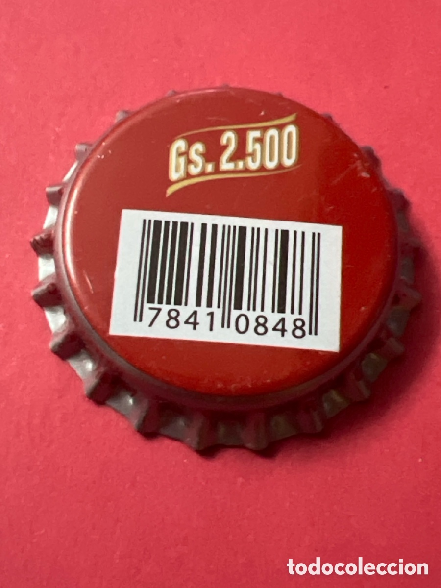 Coleccionismo de cervezas: B619. CHAPA CERVEZA - SIN ABRIR - GS 2.500