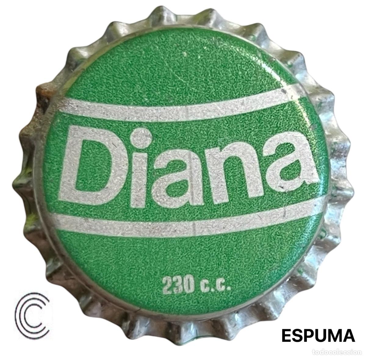 Coleccionismo de cervezas: TAPON CORONA CHAPA BOTTLE CAP KRONKORKEN TAPPI CAPSULE DIANA - CARCAIXENT (VALENCIA)