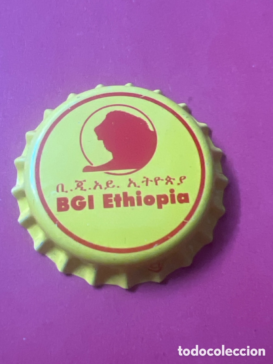 Coleccionismo de cervezas: B824. CHAPA CERVEZA - SIN ABRIR -BGI ETHIOPIA
