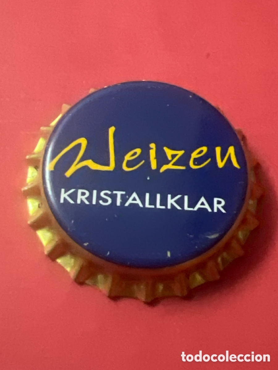 Coleccionismo de cervezas: B831. CHAPA CERVEZA - SIN ABRIR - WEIZEN KRISTALLKLAR