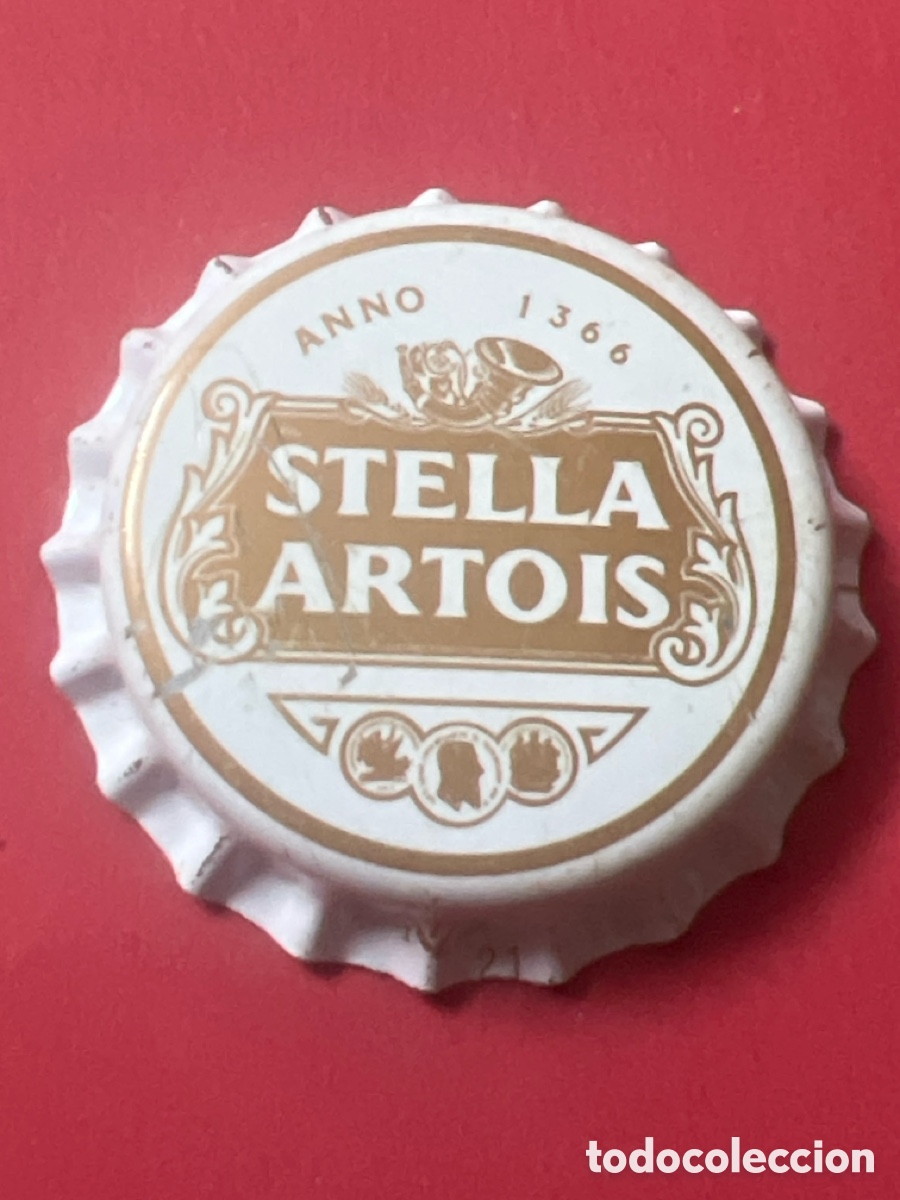 Coleccionismo de cervezas: B836. CHAPA CERVEZA - SIN ABRIR - STELLA ARTOIS