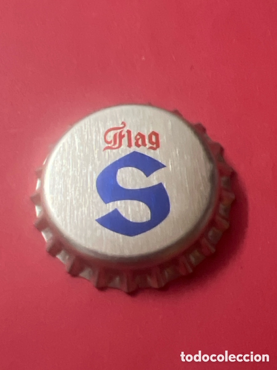 Coleccionismo de cervezas: B844. CHAPA CERVEZA - SIN ABRIR - FLAG