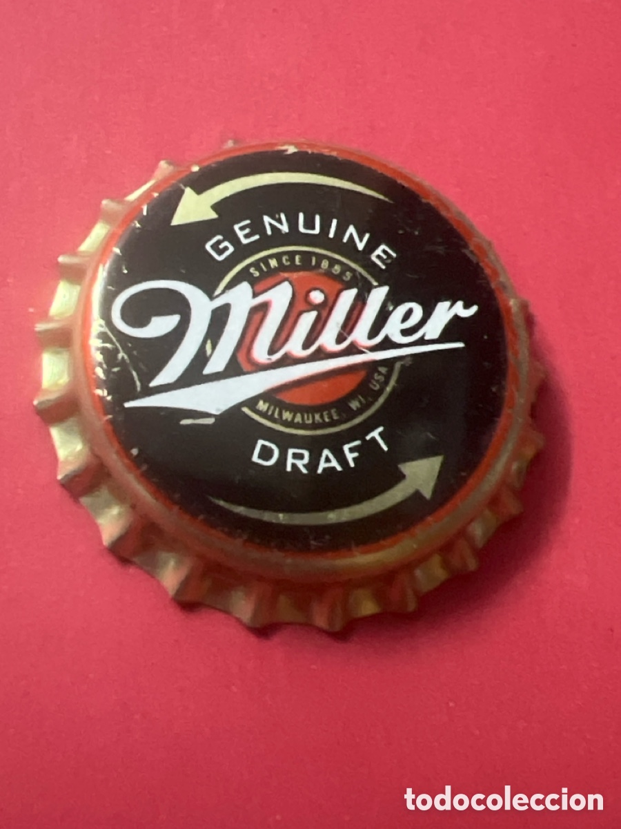 Coleccionismo de cervezas: B854. CHAPA CERVEZA - SIN ABRIR - MILLER