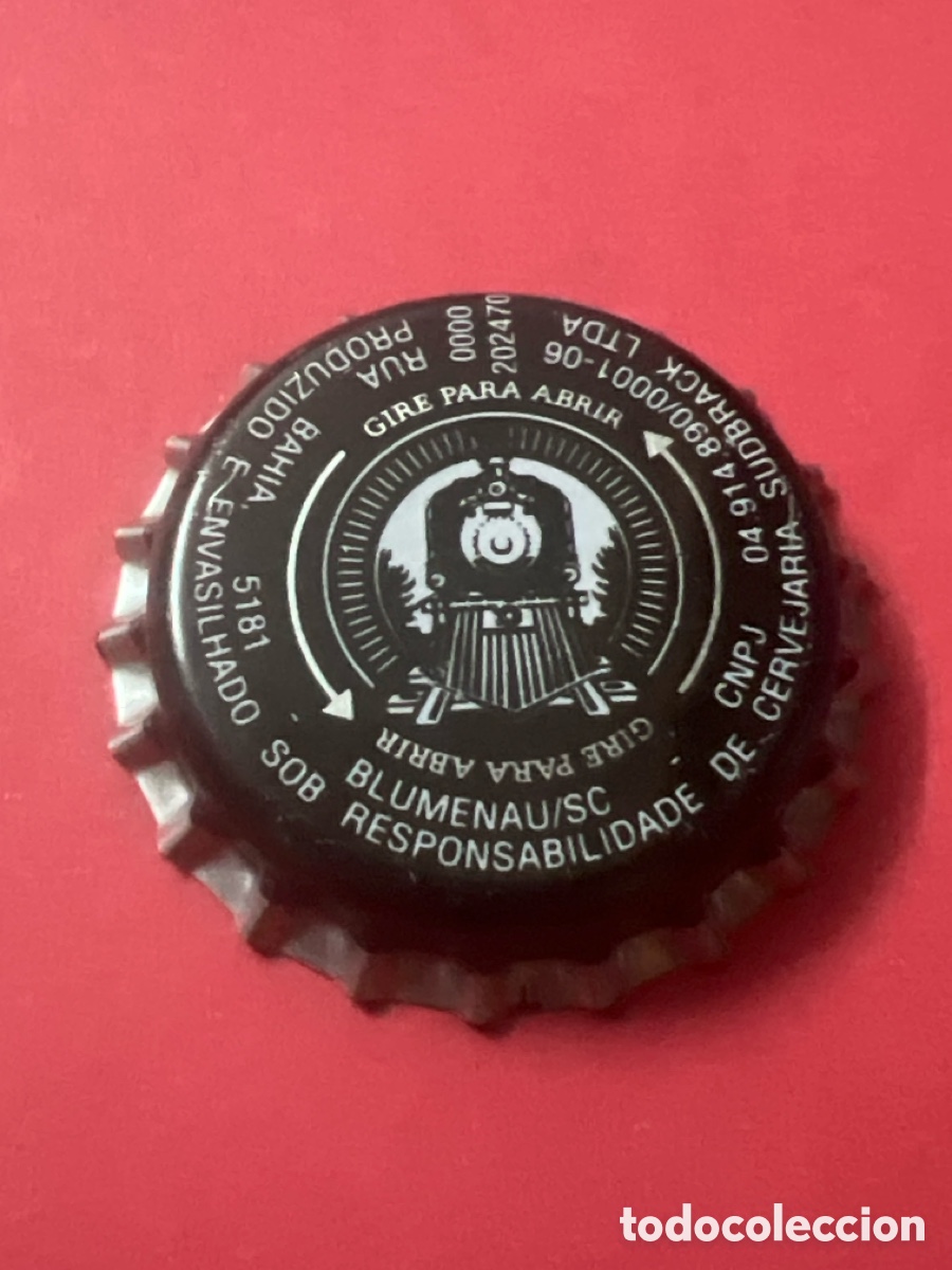 Coleccionismo de cervezas: B855. CHAPA CERVEZA - SIN ABRIR - - Foto 1