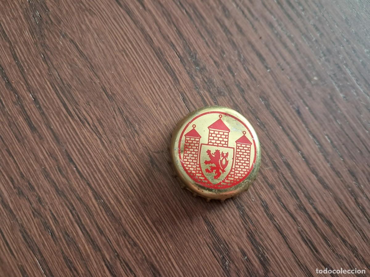 Coleccionismo de cervezas: Chapa tap&oacute;n corona de cerveza, budweiser budvar.