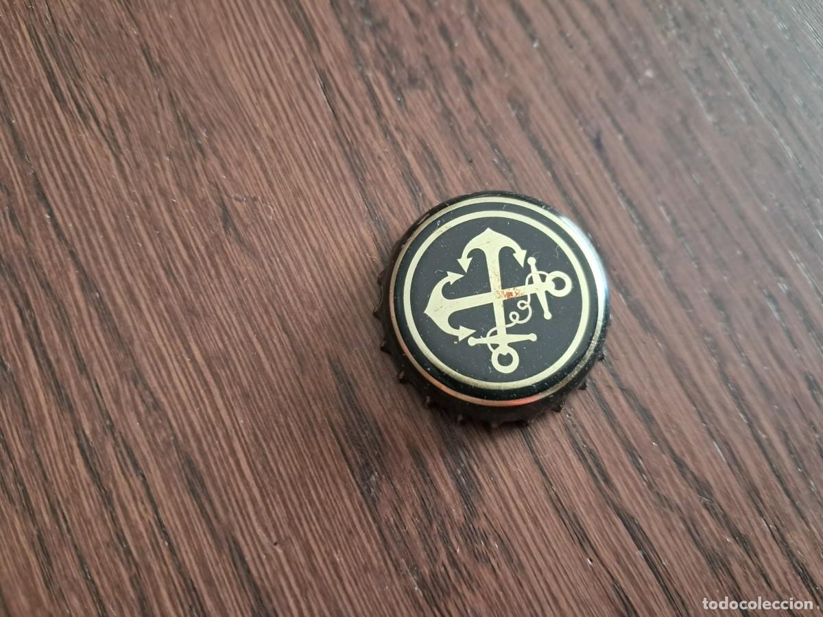 Coleccionismo de cervezas: Chapa tap&oacute;n corona de cerveza, gouden carolus.