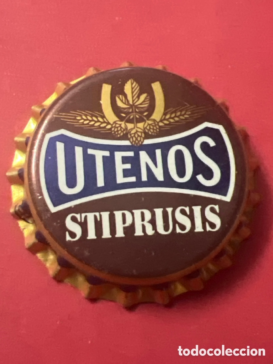 Coleccionismo de cervezas: B862. CHAPA CERVEZA - SIN ABRIR - UTENOS