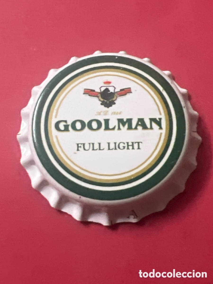 Coleccionismo de cervezas: B865. CHAPA CERVEZA - SIN ABRIR -GOOLMAN