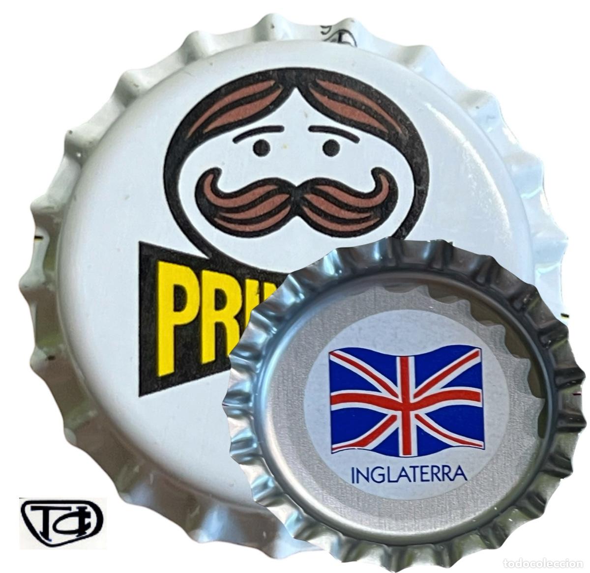 Colecionismo de cervejas: TAPON CORONA CHAPA BOTTLE CAP KRONKORKEN TAPPI CAPSULE PRINGLES INGLATERRA