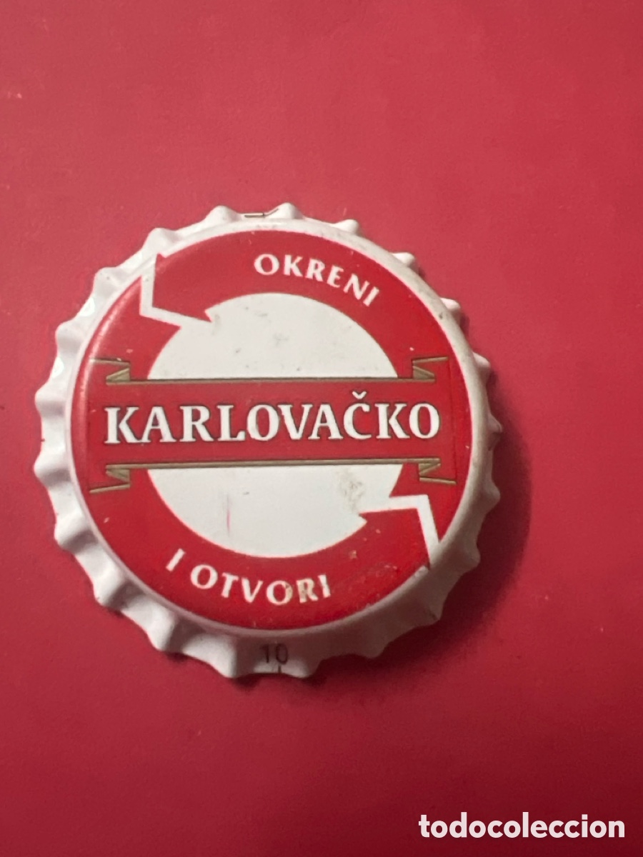 Coleccionismo de cervezas: B875. CHAPA CERVEZA - SIN ABRIR - KARLOVACKO