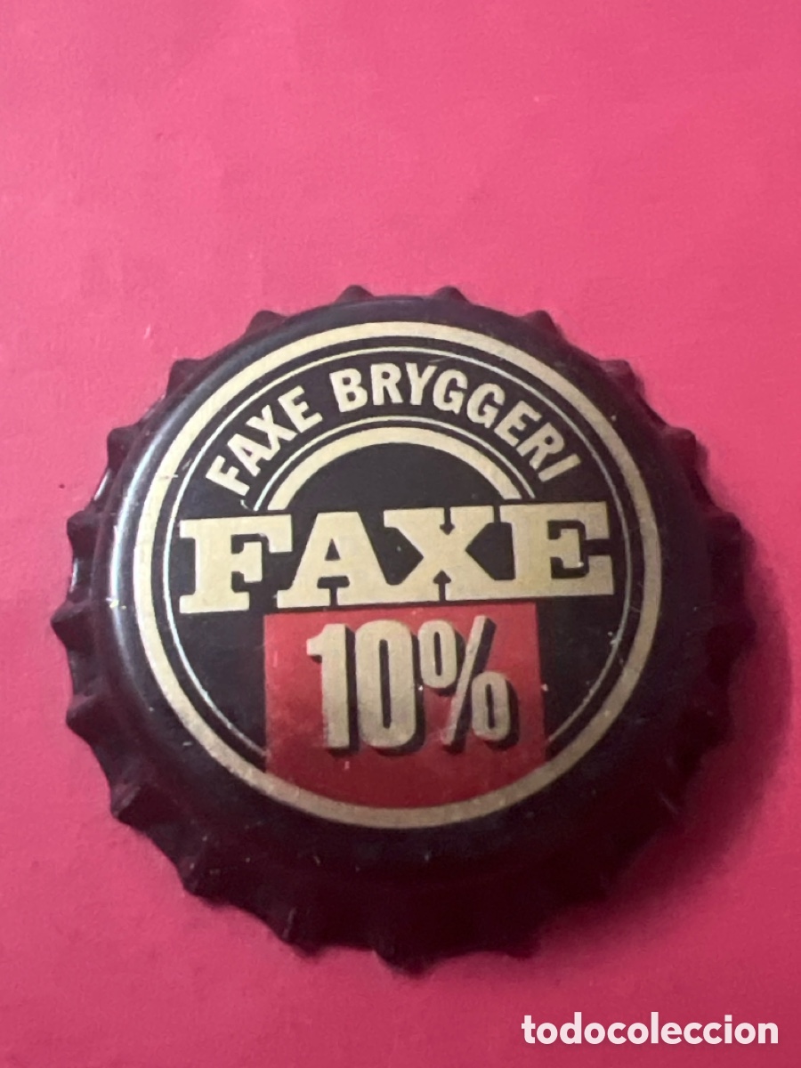 Coleccionismo de cervezas: B885. CHAPA CERVEZA - SIN ABRIR - FAXE