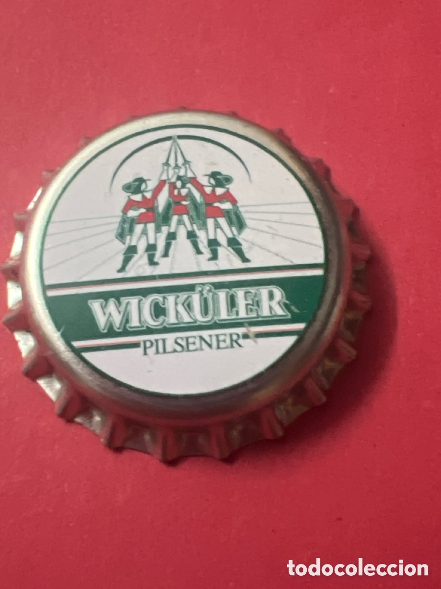 Coleccionismo de cervezas: G241. G251. CHAPA CERVEZA - SIN ABRIR - WICK&Uuml;LER