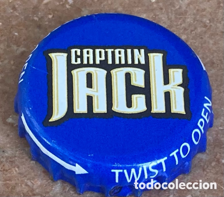 Coleccionismo de cervezas: BOTTLE CAP CHAPA TAP&Oacute;N CORONA CERVEZA BIRRA BEER CAPTAIN JACK (2). POLONIA.--LOTE N. 3352--CARMANJO