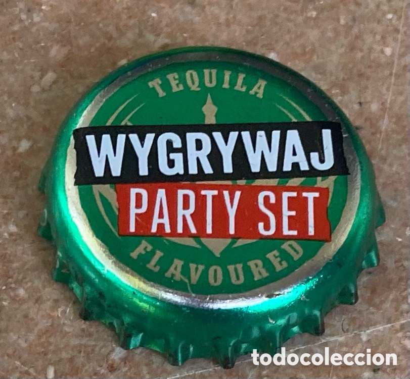 Coleccionismo de cervezas: BOTTLE CAP CHAPA TAP&Oacute;N CORONA CERVEZA TEQUILA BEER WYGRYWAJ (1). POLONIA.--LOTE N. 219---CARMANJO