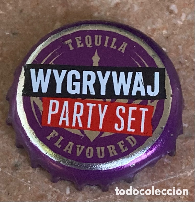 Coleccionismo de cervezas: BOTTLE CAP CHAPA TAP&Oacute;N CORONA CERVEZA TEQUILA BEER WYGRYWAJ (2). POLONIA.--LOTE N. 1437--CARMANJO