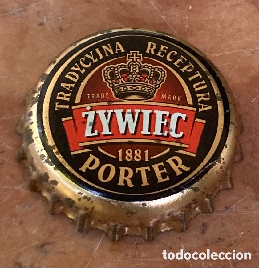 Coleccionismo de cervezas: BOTTLE CAP CHAPA TAP&Oacute;N CORONA CAPSULE BIERE CERVEZA BEER ZYWIEC(6). POLONIA.--LOTE N. 886--CARMANJO