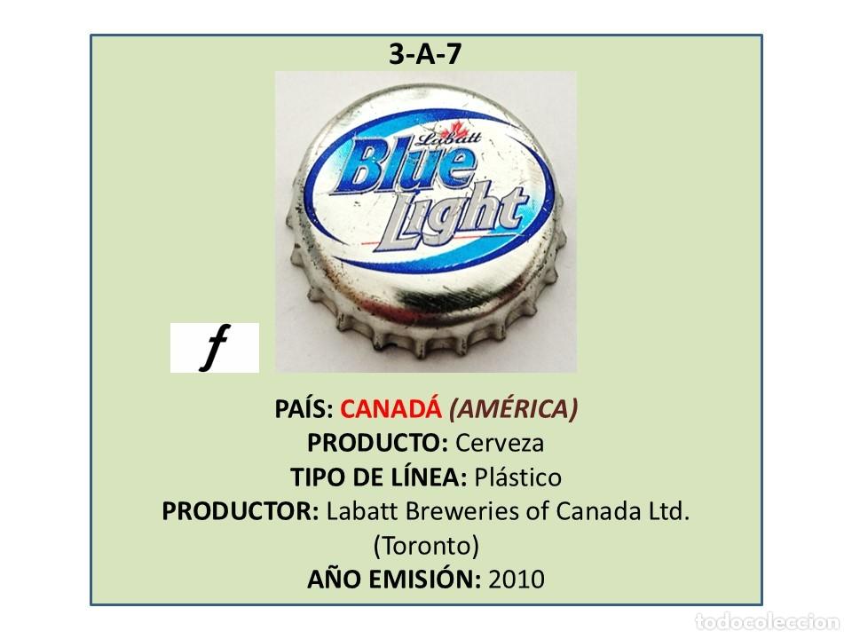Coleccionismo de cervezas: TAPON CORONA CAPSULA CHAPA CERVEZA LABATT BLUE LIGHT (CANAD&Aacute;)