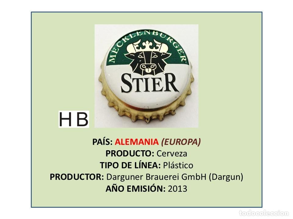 Coleccionismo de cervezas: TAPON CORONA CAPSULA CHAPA CERVEZA MECKLENBURGER STIER (ALEMANIA)