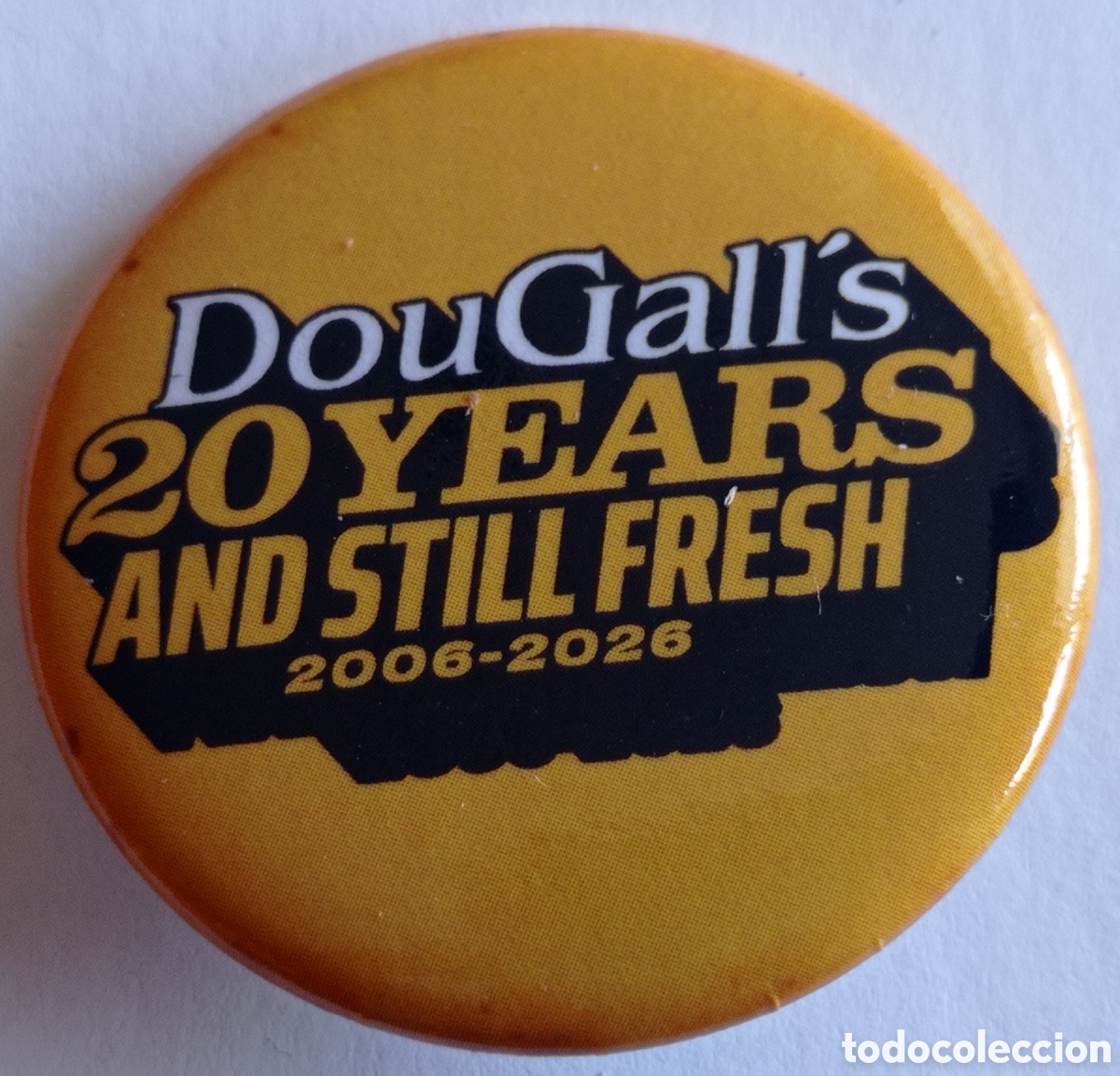 Coleccionismo de cervezas: IMPERDIBLE CERVEZA DOUGALLS 20 A&Ntilde;OS