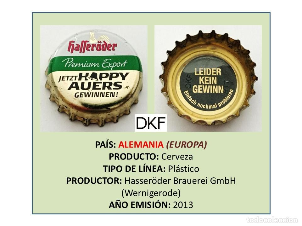 Coleccionismo de cervezas: TAPON CORONA CAPSULA CHAPA CERVEZA HASSER&Ouml;DER PREMIUM EXPORT (ALEMANIA)