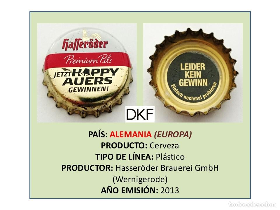 Coleccionismo de cervezas: TAPON CORONA CAPSULA CHAPA CERVEZA HASSER&Ouml;DER PREMIUM PILS (ALEMANIA)