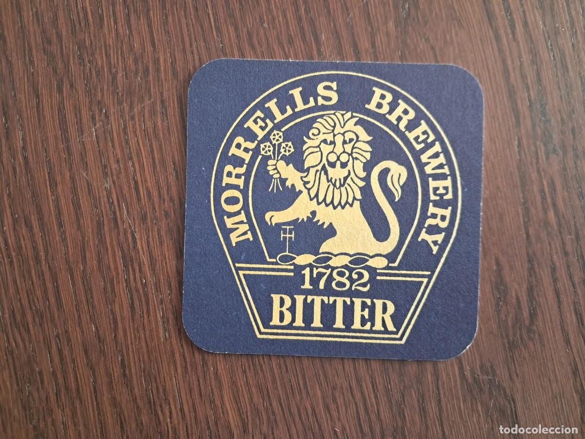 Coleccionismo de cervezas: posavasos de cerveza, Morrells brewery.