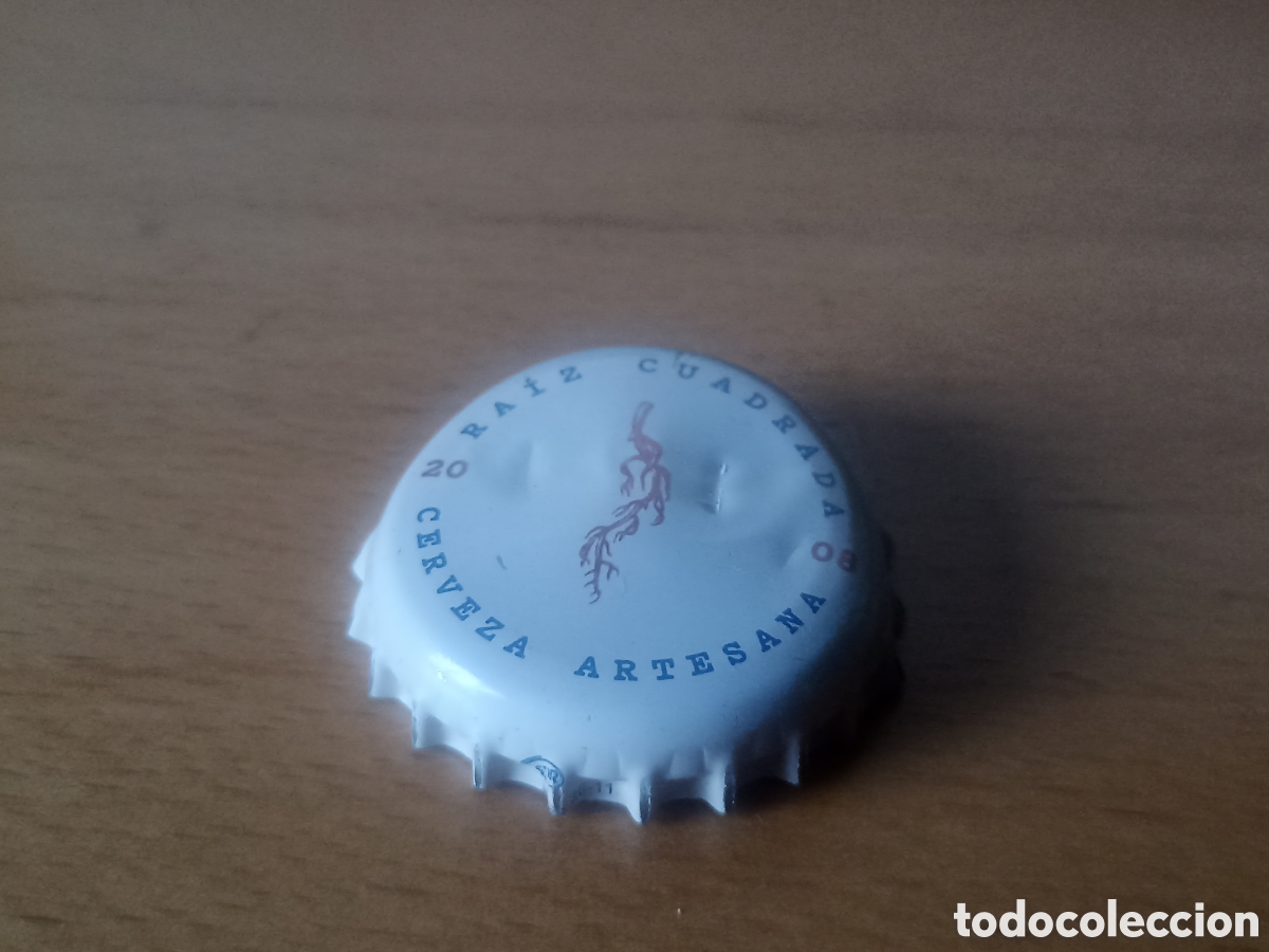 Coleccionismo de cervezas: Chapa cerveza Ra&iacute;z cuadrada - Pedido m&iacute;nimo 3&euro;