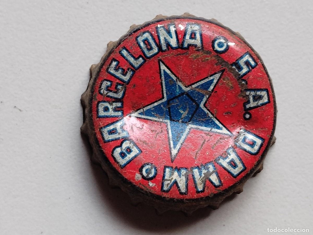 Coleccionismo de cervezas: TAPON CORONA CERVEZA ESPA&Ntilde;A ARTESANA DAMM (UNIC). USADO. DORSO DE CORCHO