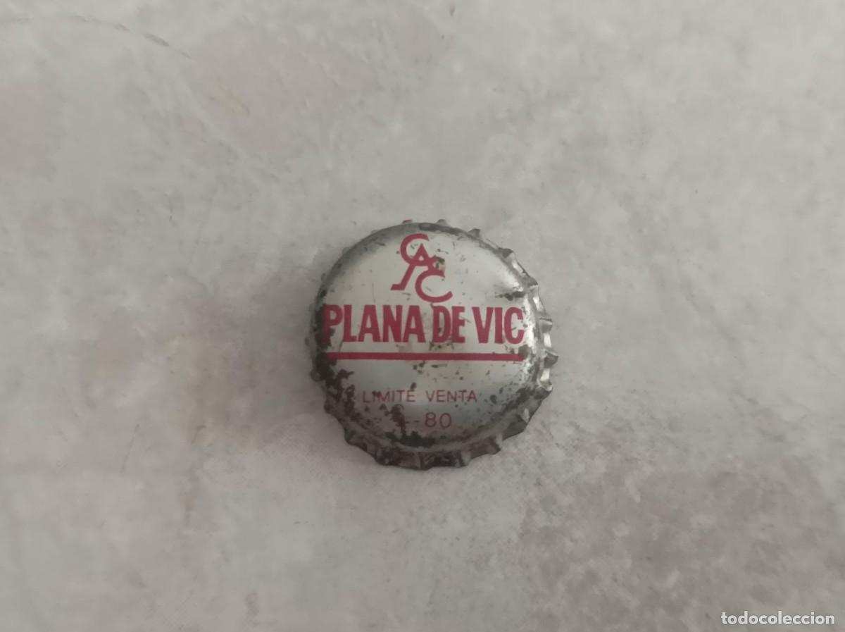 Coleccionismo de cervezas: Tapon corona leche plana de vic desnatada