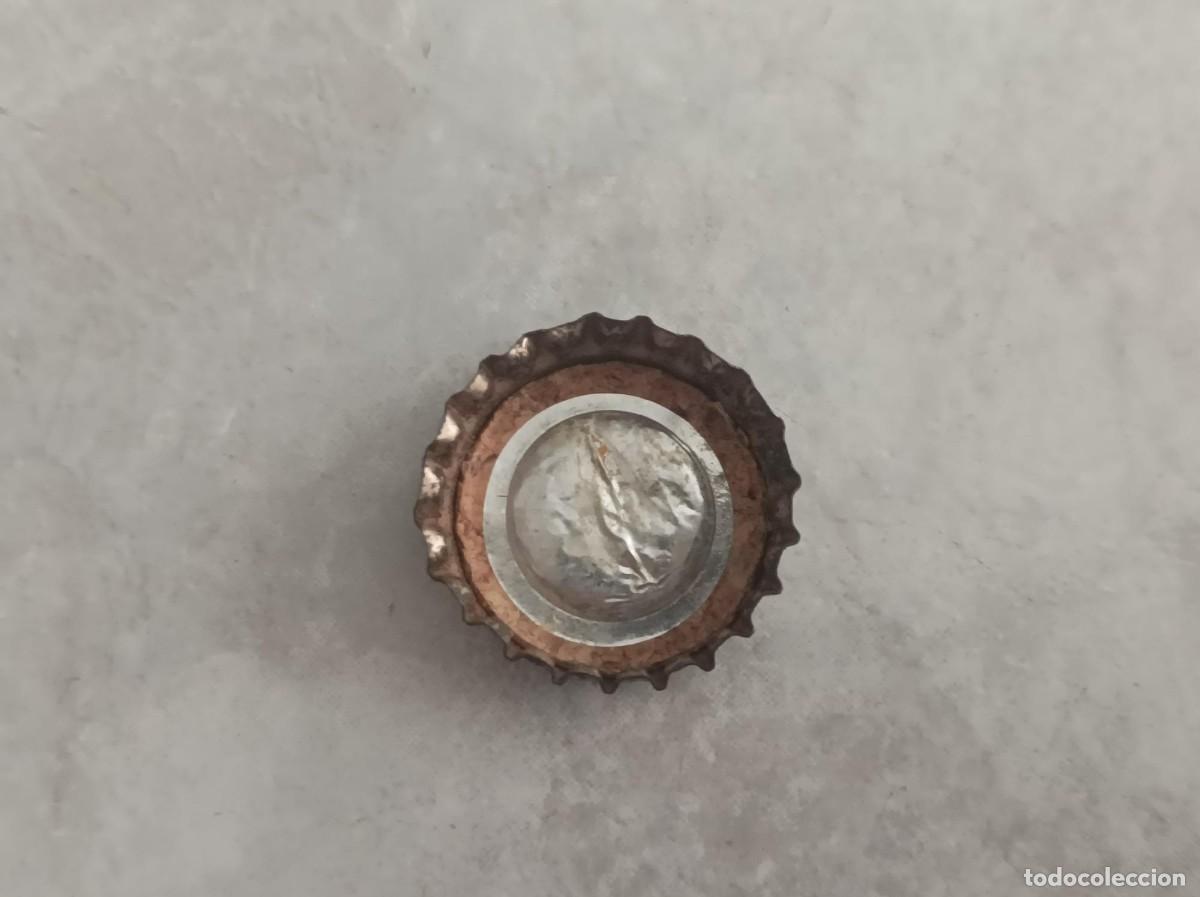 Coleccionismo de cervezas: Chapa de leche plana de Vic - Foto 2