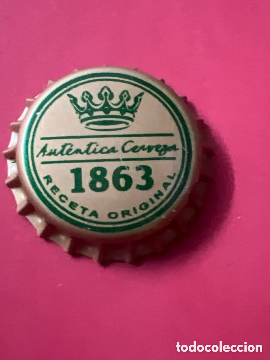 Coleccionismo de cervezas: T892. CHAPA CERVEZA - SIN ABRIR - 1863
